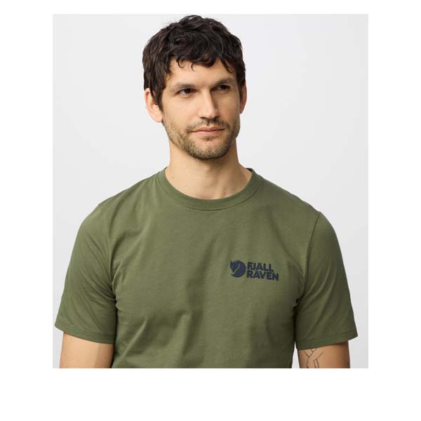 FJÄLLRÄVEN Swedish Forest T Shirt M - Herren Merino T Shirt atmungsaktiv & geruchshemmend