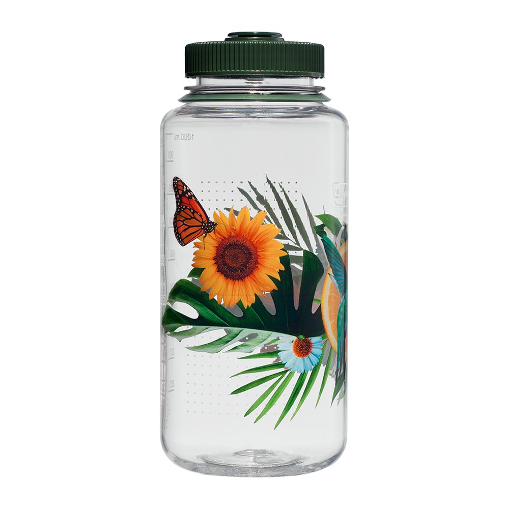 NALGENE Trinkflasche WH Sustain - Weithals-Trinkflasche absolut dicht und robust