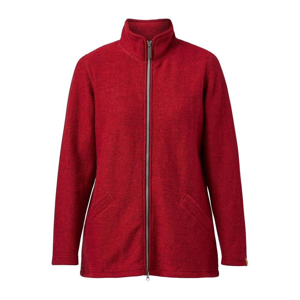 IVANHOE Brodal Long Classic Women - Wolljacke mulesingfrei & warm