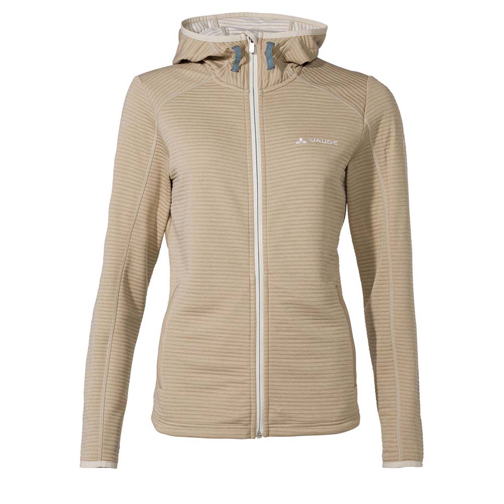 VAUDE Skomer Hiking Jacket Women – Fleecejacke Farbe: linen uni