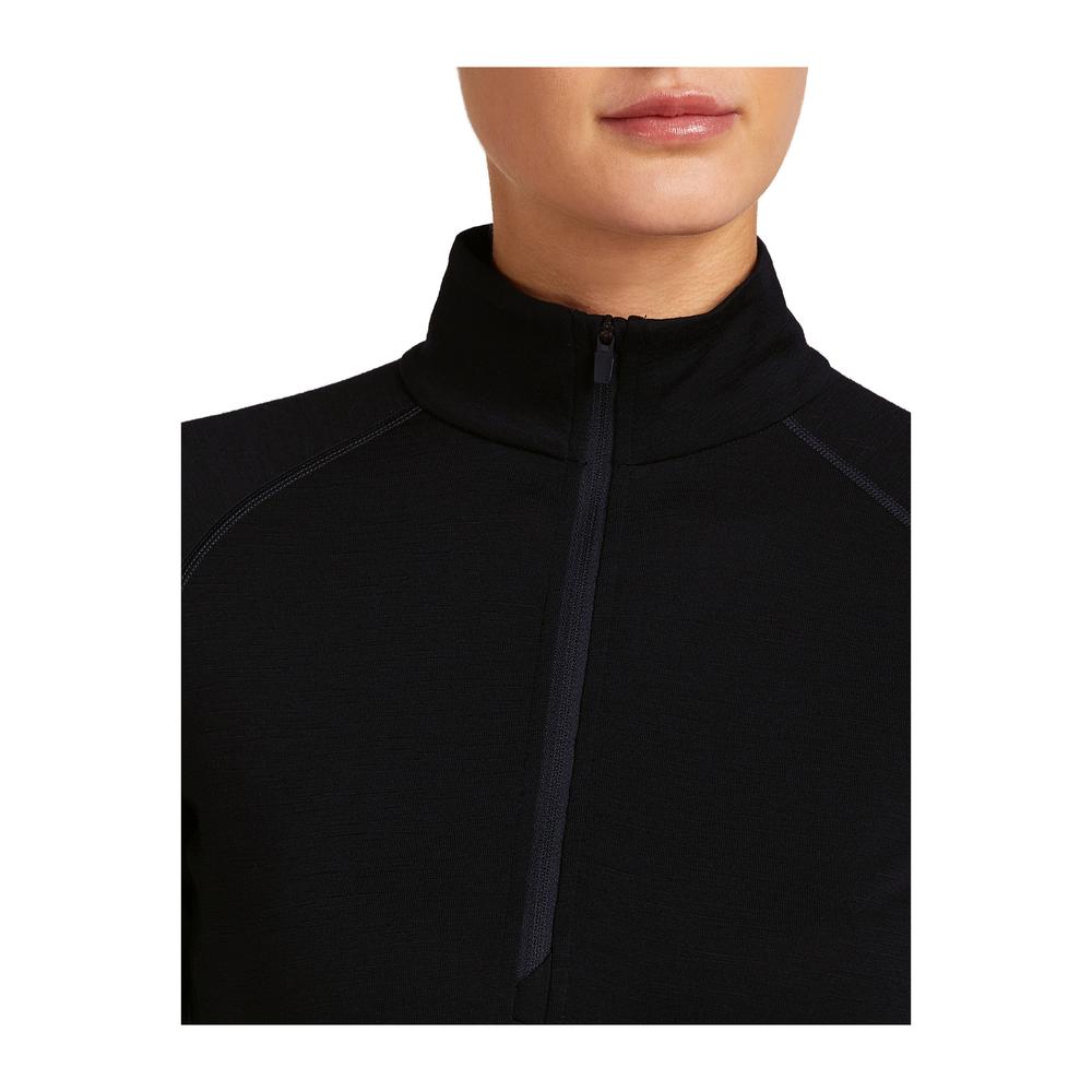 ICEBREAKER Merino 200 ZoneKnit LS Half Zip Women - Langarmshirt atmungsaktiv, thermoregulierend