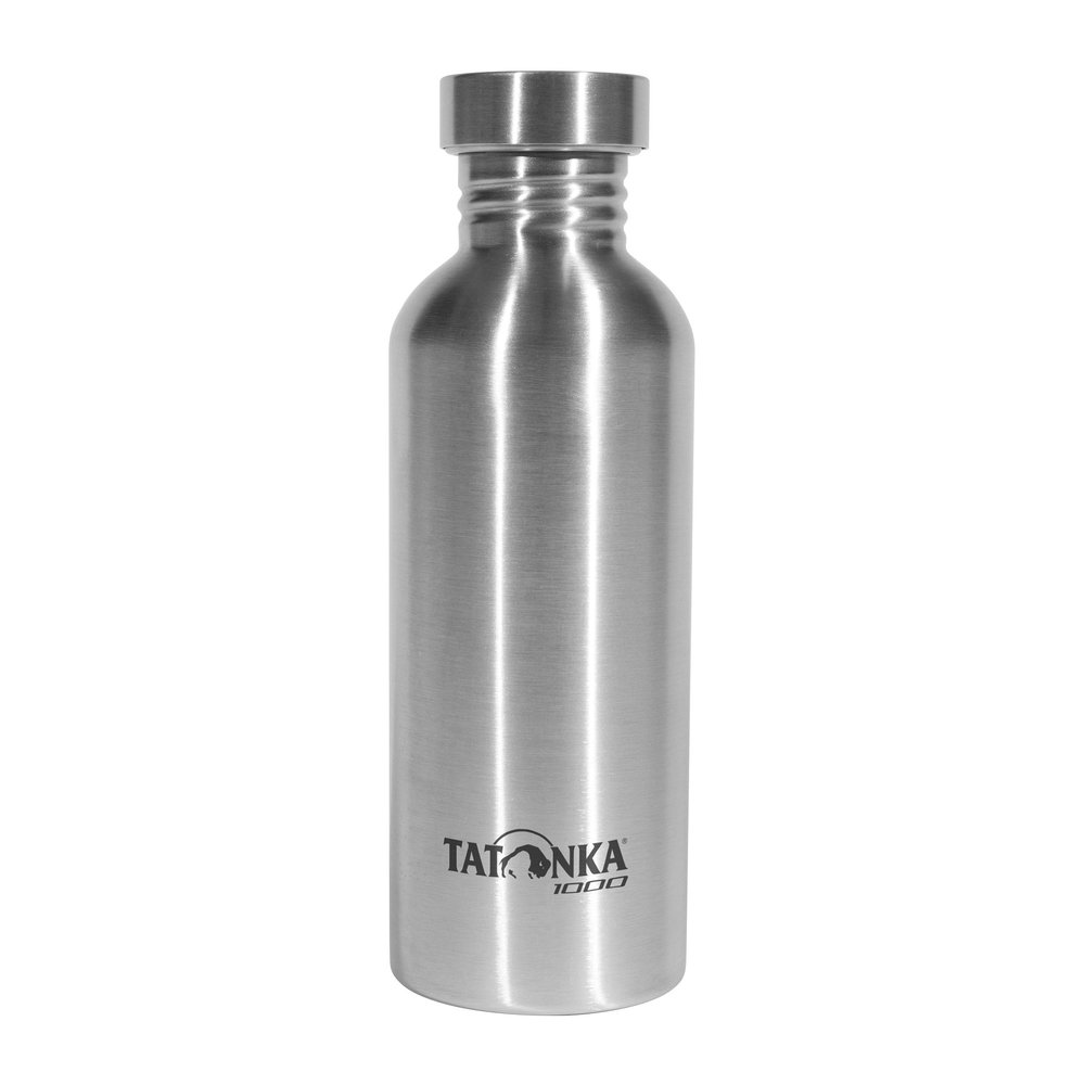 TATONKA Steel Bottle Premium 1,0l - Weithals-Edelstahlflasche unzerbrechlich und spülmaschinenfest