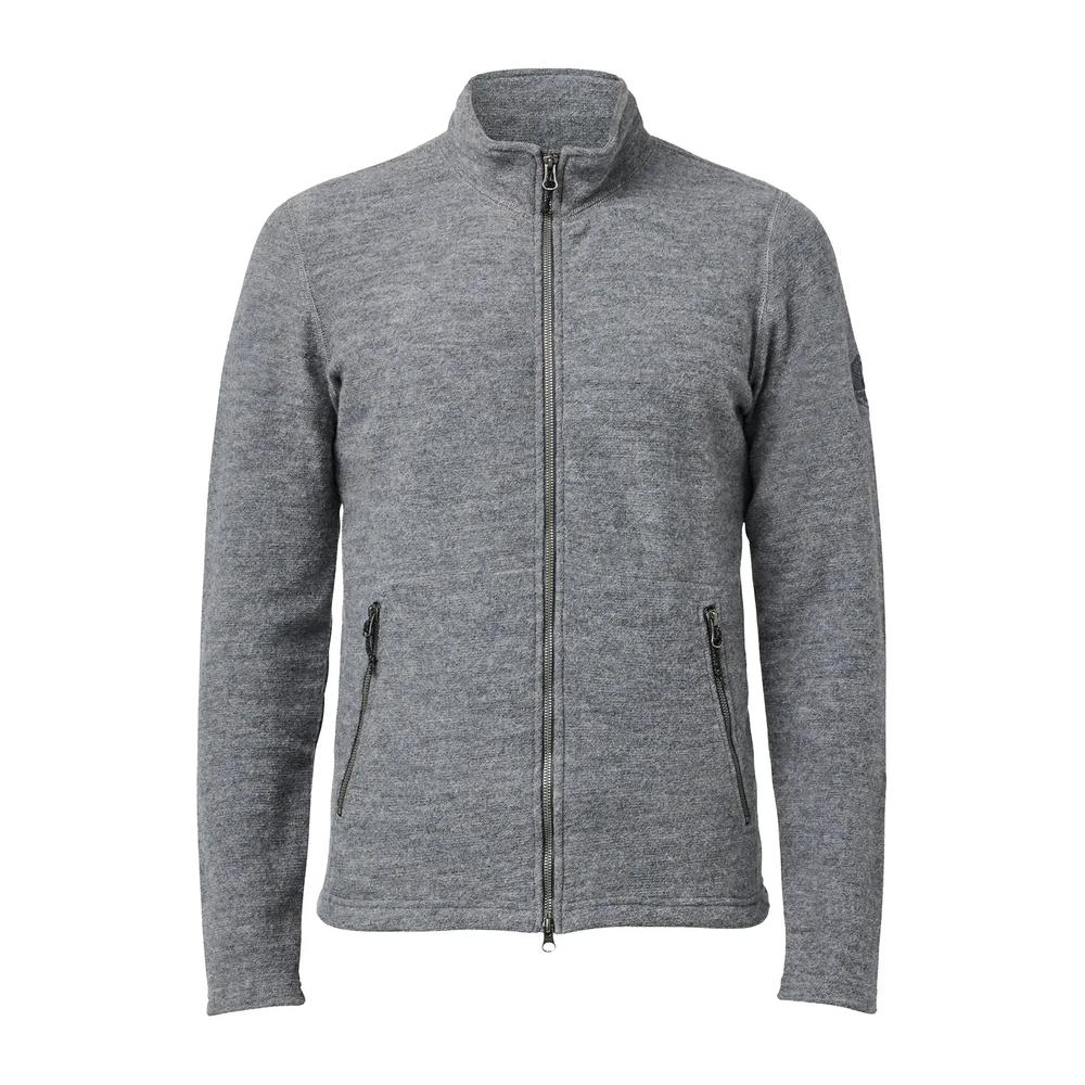 IVANHOE Louie Full Zip Men - Wolljacke aus gewalkter Wolle
