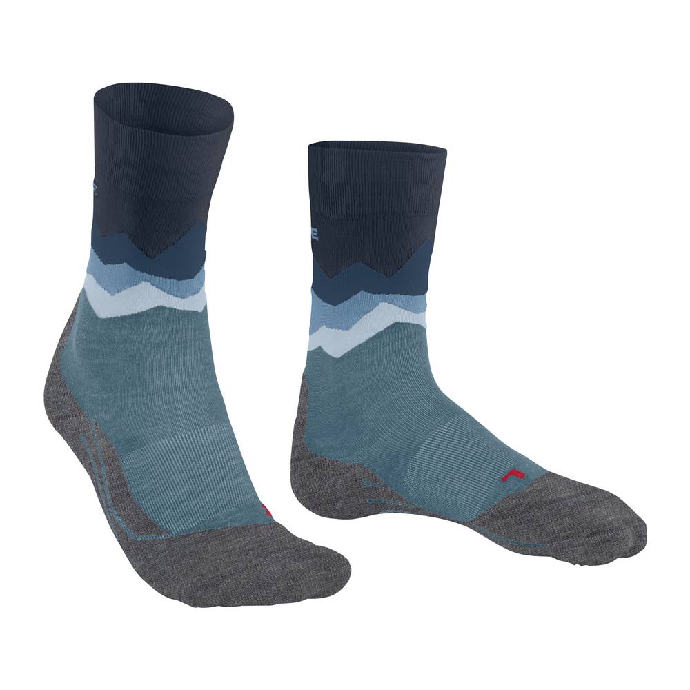 FALKE TK2 Explore "Crest" Men - Trekkingsocken feuchtigkeitsregulierend, schnelltrocknend