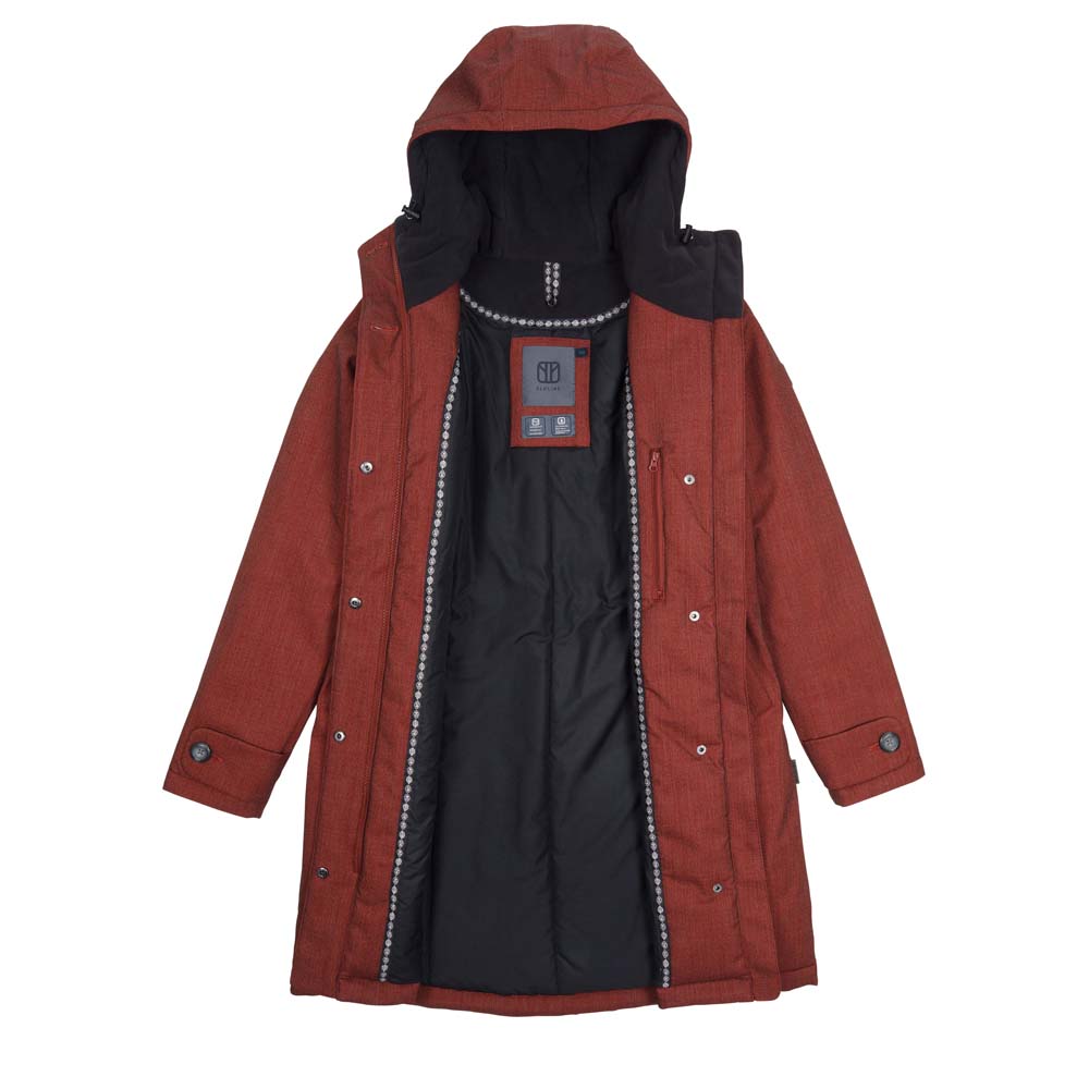 Elkline Wintermantel Rot Damen ELKLINE Grace Women Wintermantel