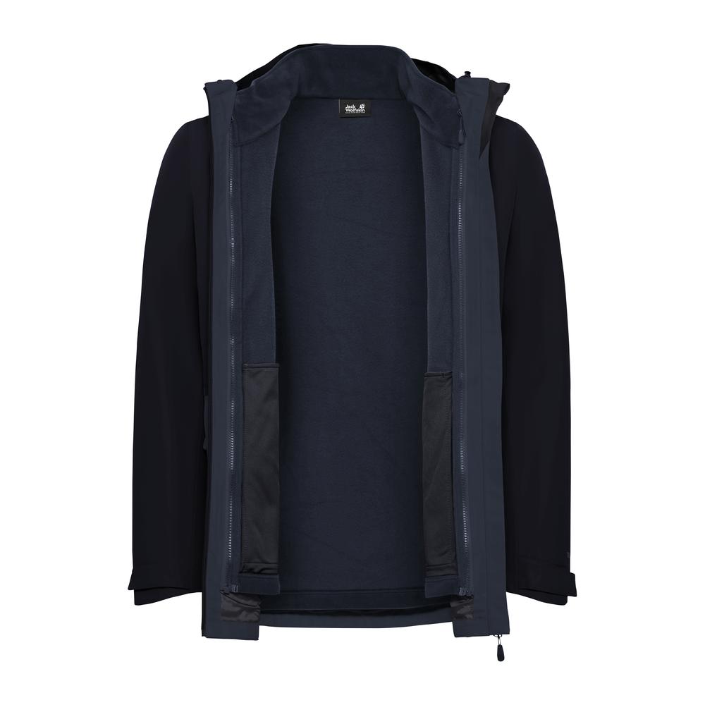 JACK WOLFSKIN Stonetrail 3in1 Jkt Men - Doppeljacke atmungsaktiv, wasserdicht