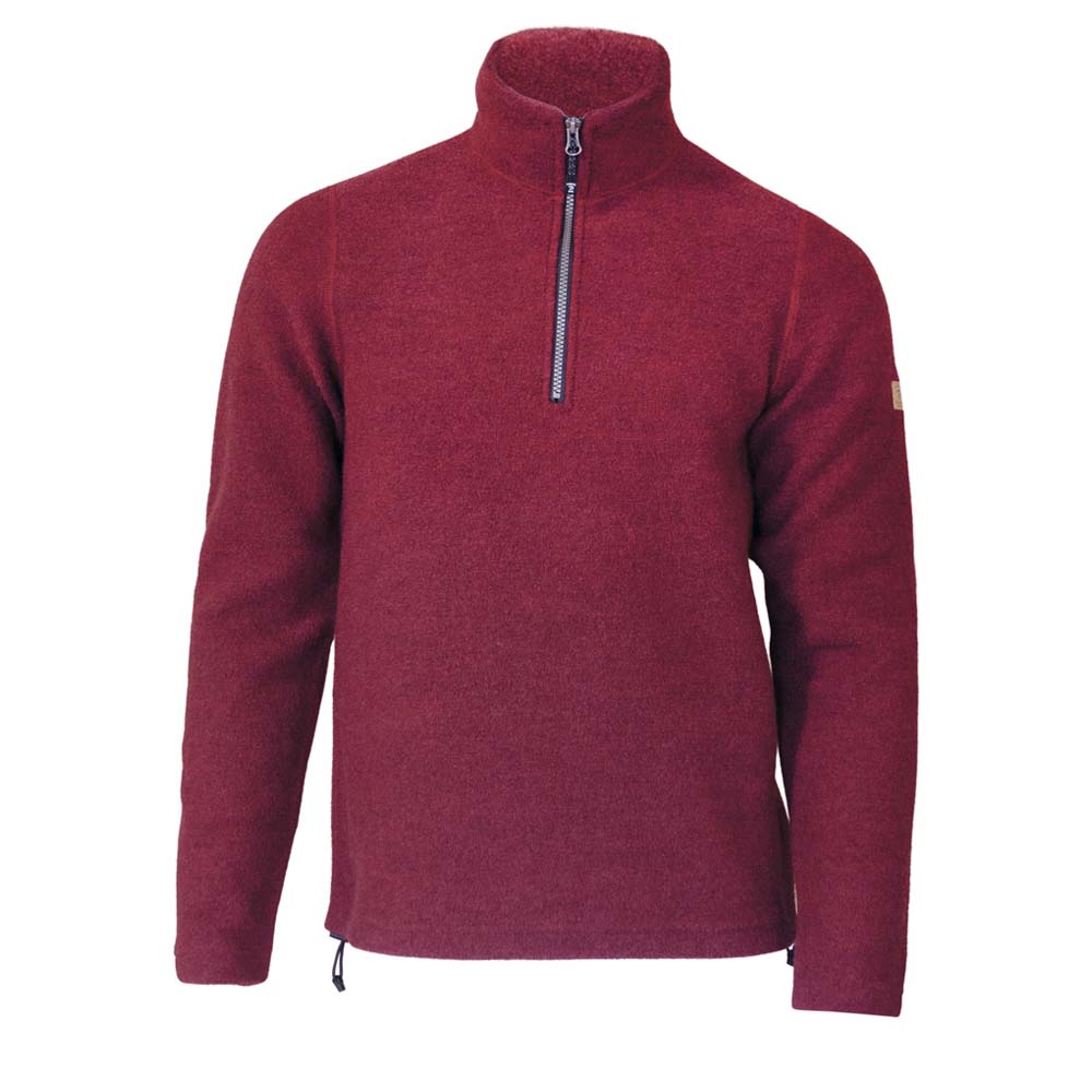 IVANHOE Brodsal Halfzip Men - Wollpullover temperaturregulierend und wärmend