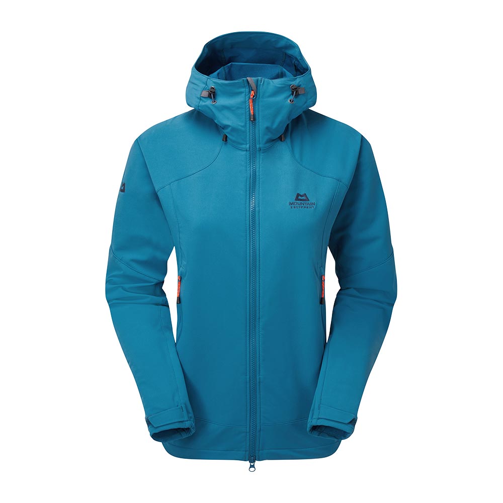 MOUNTAIN EQUIPMENT Frontier Hooded Womens Jacket - Softshelljacke