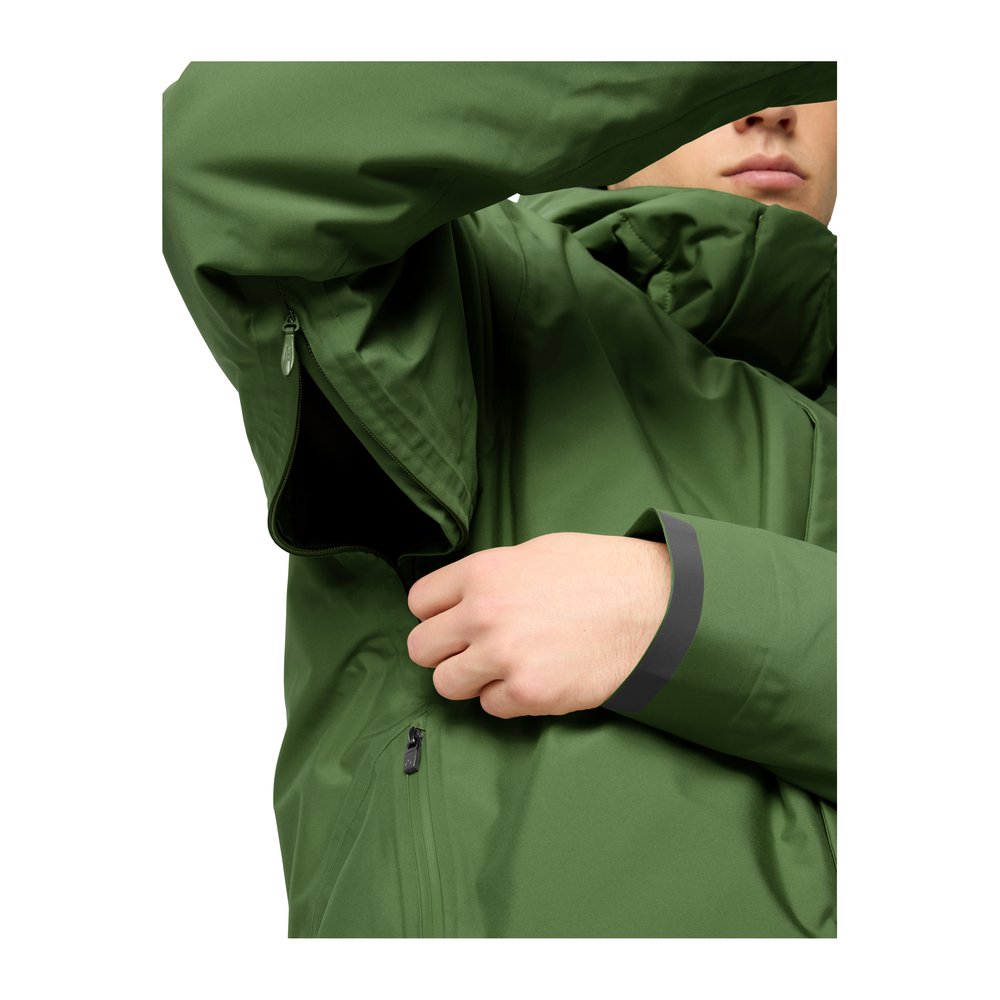 VAUDE Cyclist Warm Rain Jacket II Men - Fahrrad-Regenjacke winddicht, wasserdicht