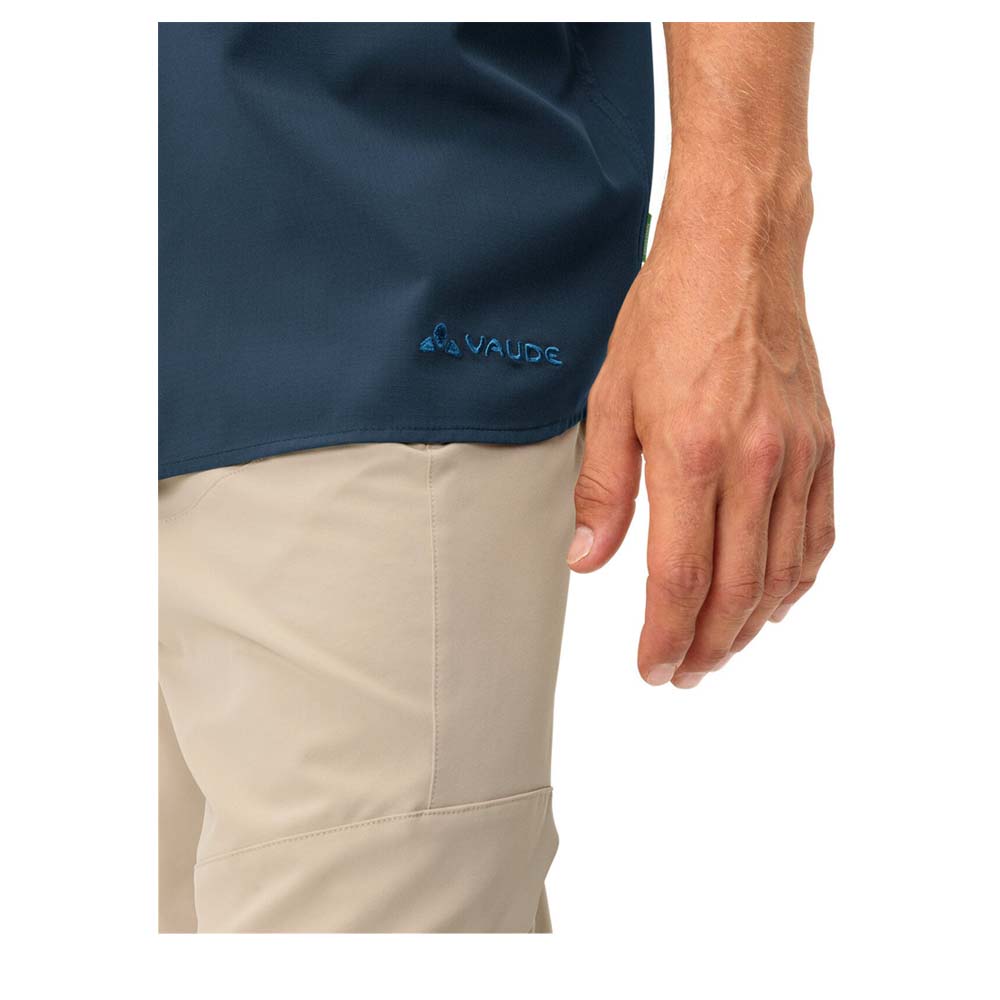 VAUDE Rosemoor Shirt II Men - Kurzarmhemd atmungsaktiv und schnelltrocknend