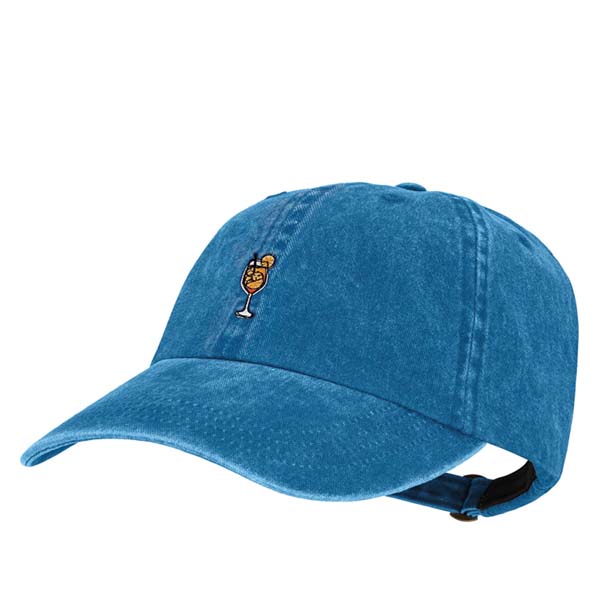 PAC Washdyo+ Washed Organic Cotton Dad Cap - Baseball Cap aus Bio-Baumwolle im Vintage-Look