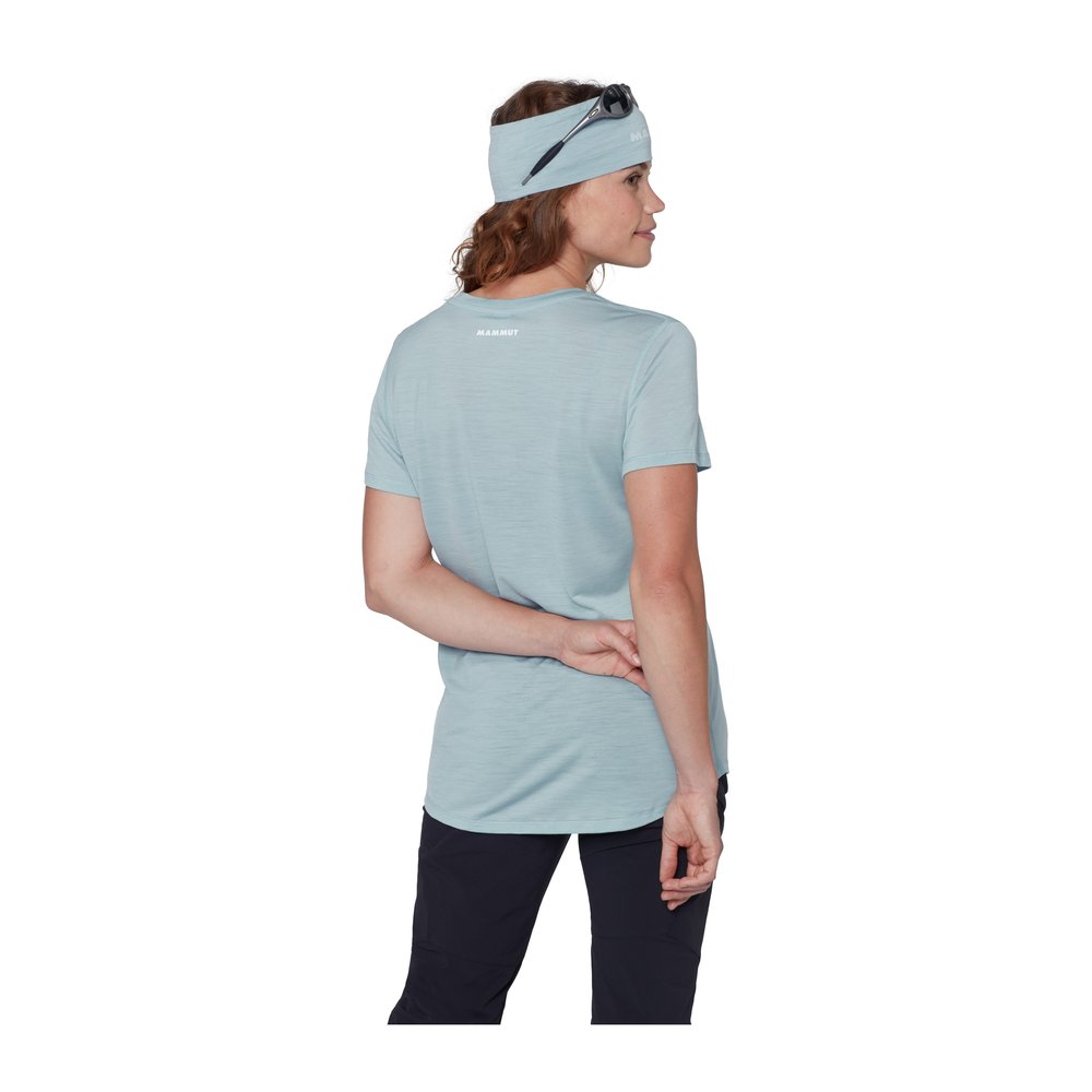MAMMUT Tree Wool FL T-Shirt Women - Wollshirt geruchsneutral und atmungsaktiv