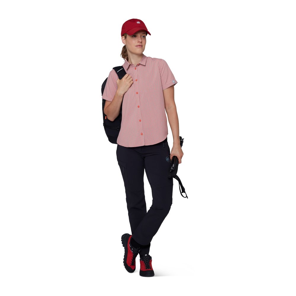 MAMMUT Aada Shirt Women - Kurzarm-Wanderhemd geruchshemmend und schnelltrocknend