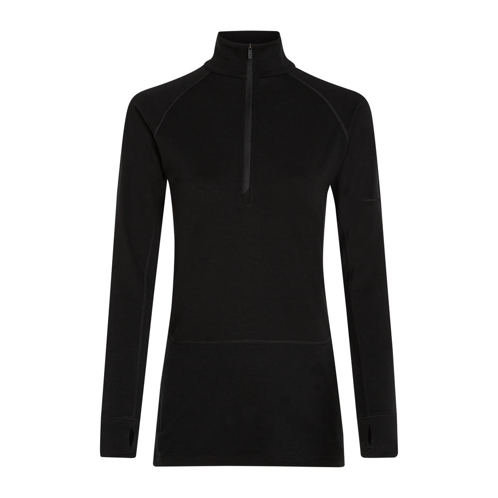 ICEBREAKER Merino 200 ZoneKnit LS Half Zip Women - Langarmshirt atmungsaktiv, thermoregulierend