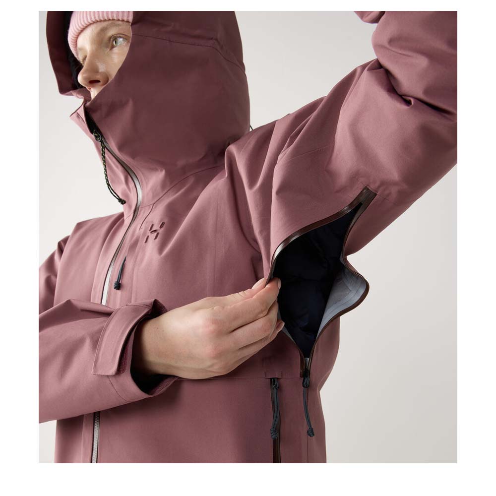 HAGLÖFS Front Proof II Jacket Women - Regenjacke wasserdicht und atmungsaktiv
