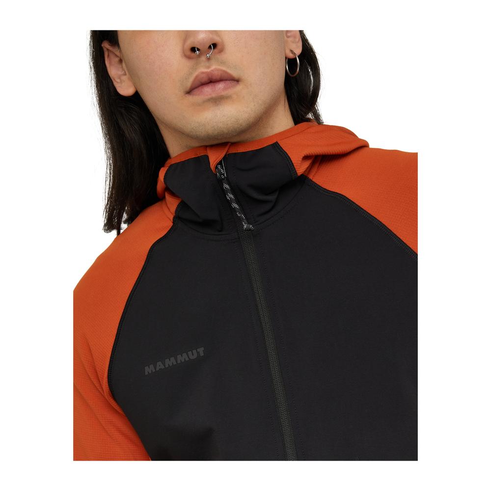 MAMMUT Massone ML Hooded Jacket Men - Kletterjacke abriebfest & windabweisend