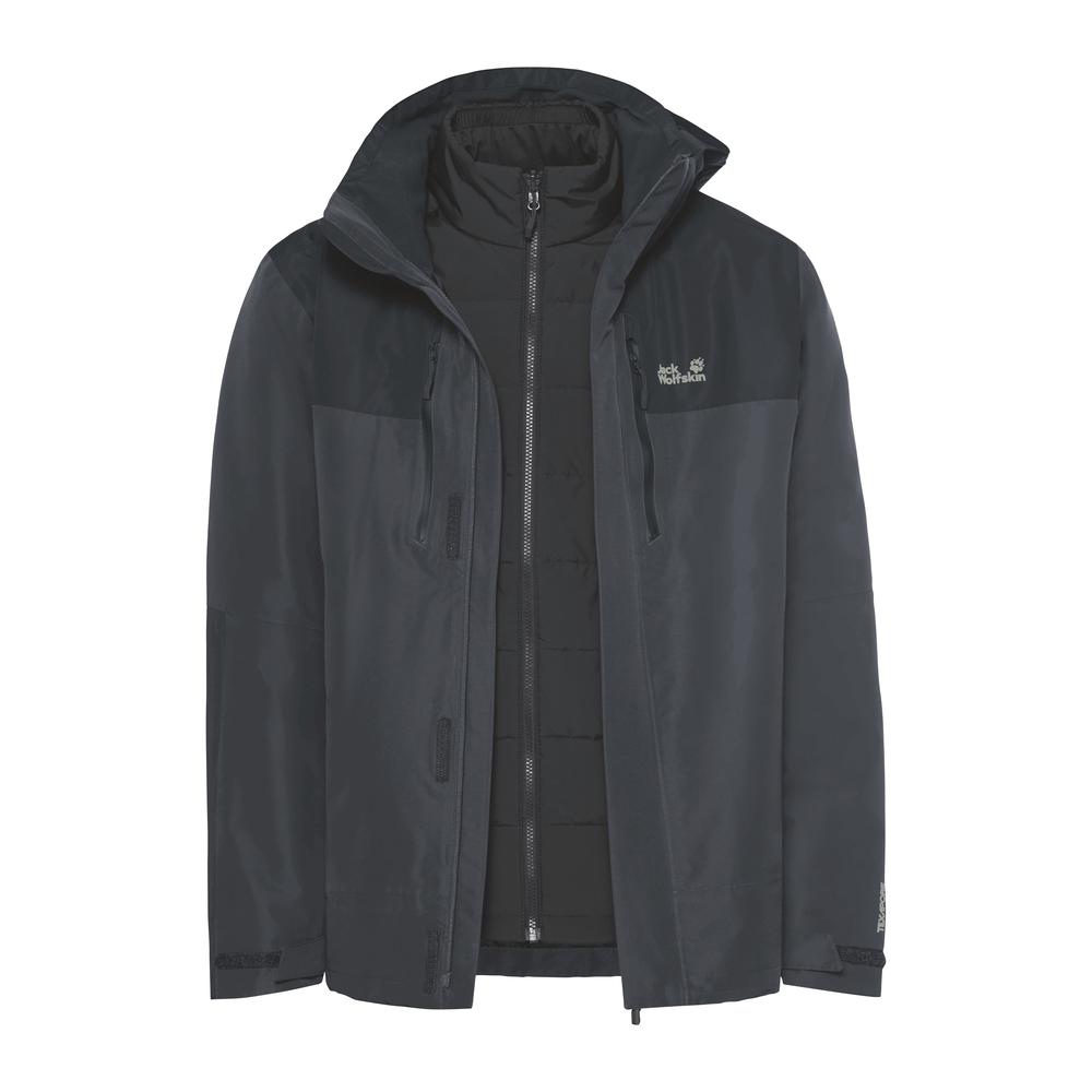 JACK WOLFSKIN Jasper Pro 3In1 Jkt Men - Doppeljacke wasserdicht & atmungsaktiv