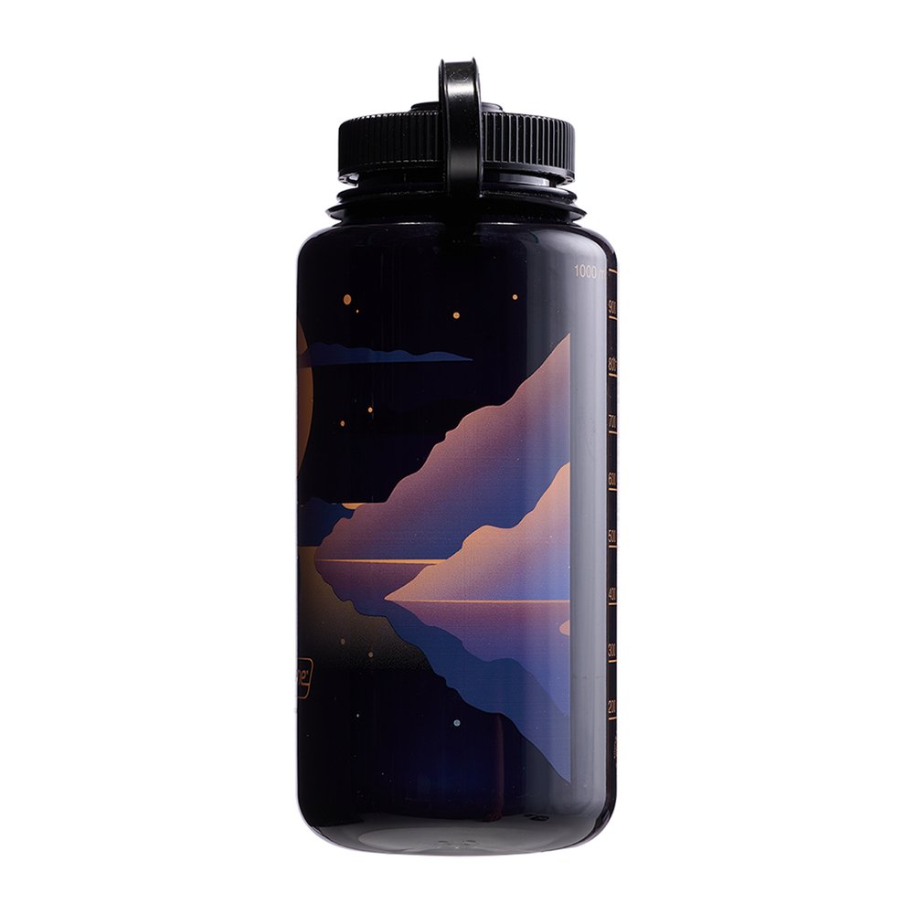 NALGENE Trinkflasche WH Sustain - Weithals-Trinkflasche absolut dicht und robust