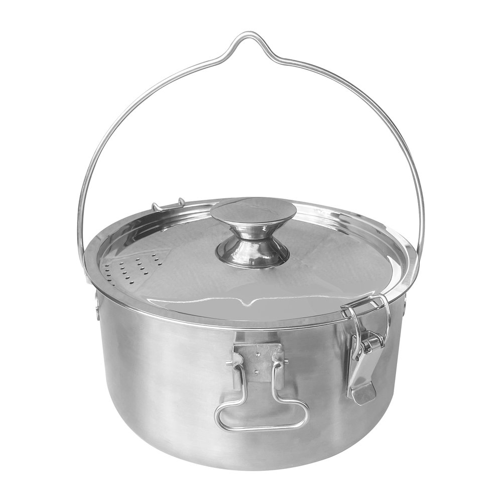 ORIGIN OUTDOORS Multitopf 4 in 1 - Outdoortopf mit Abgießfunktion