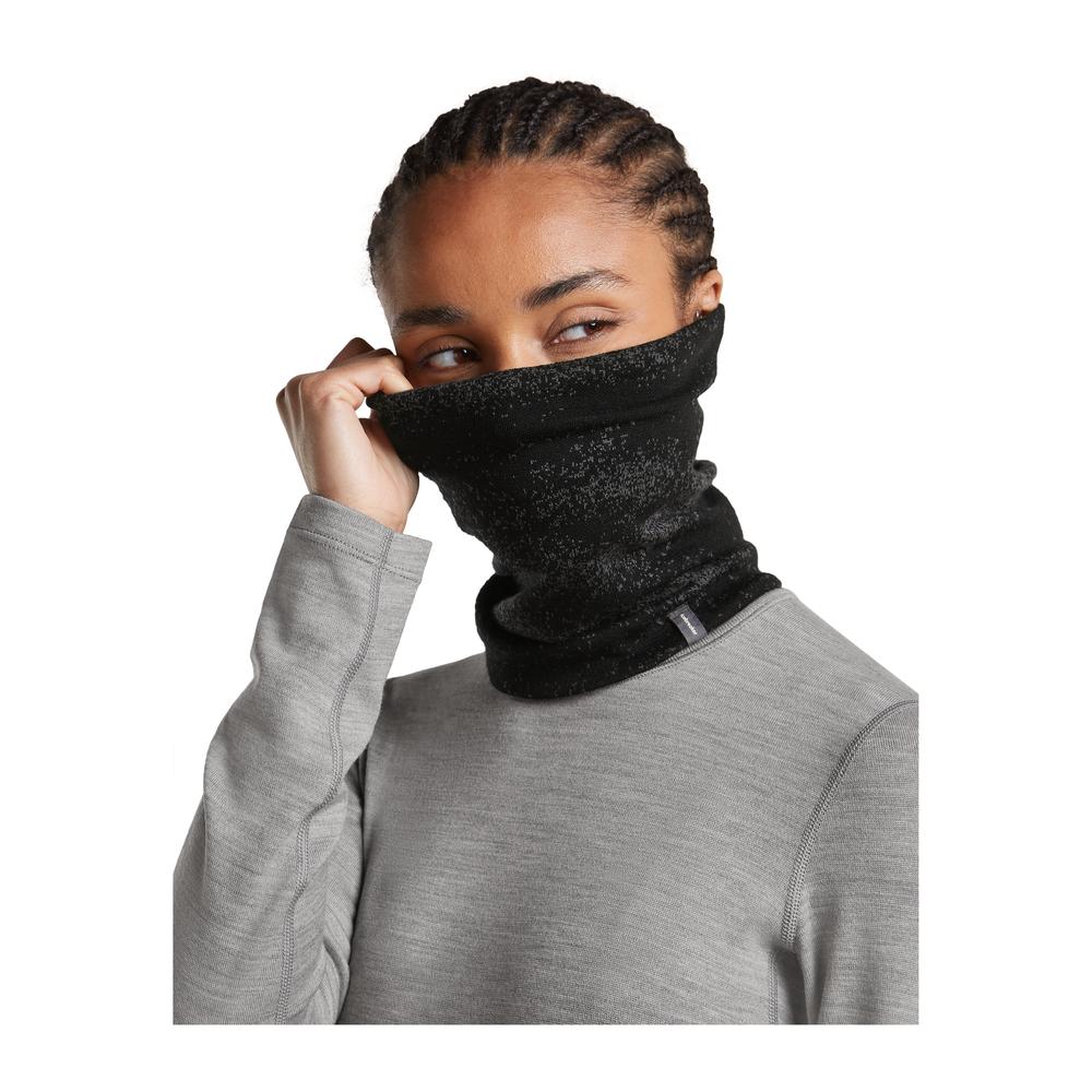 ICEBREAKER Merino 260 Oasis Vertex Reversible Chute Chilwave Unisex - Schlauchschal wendbar, atmungsaktiv