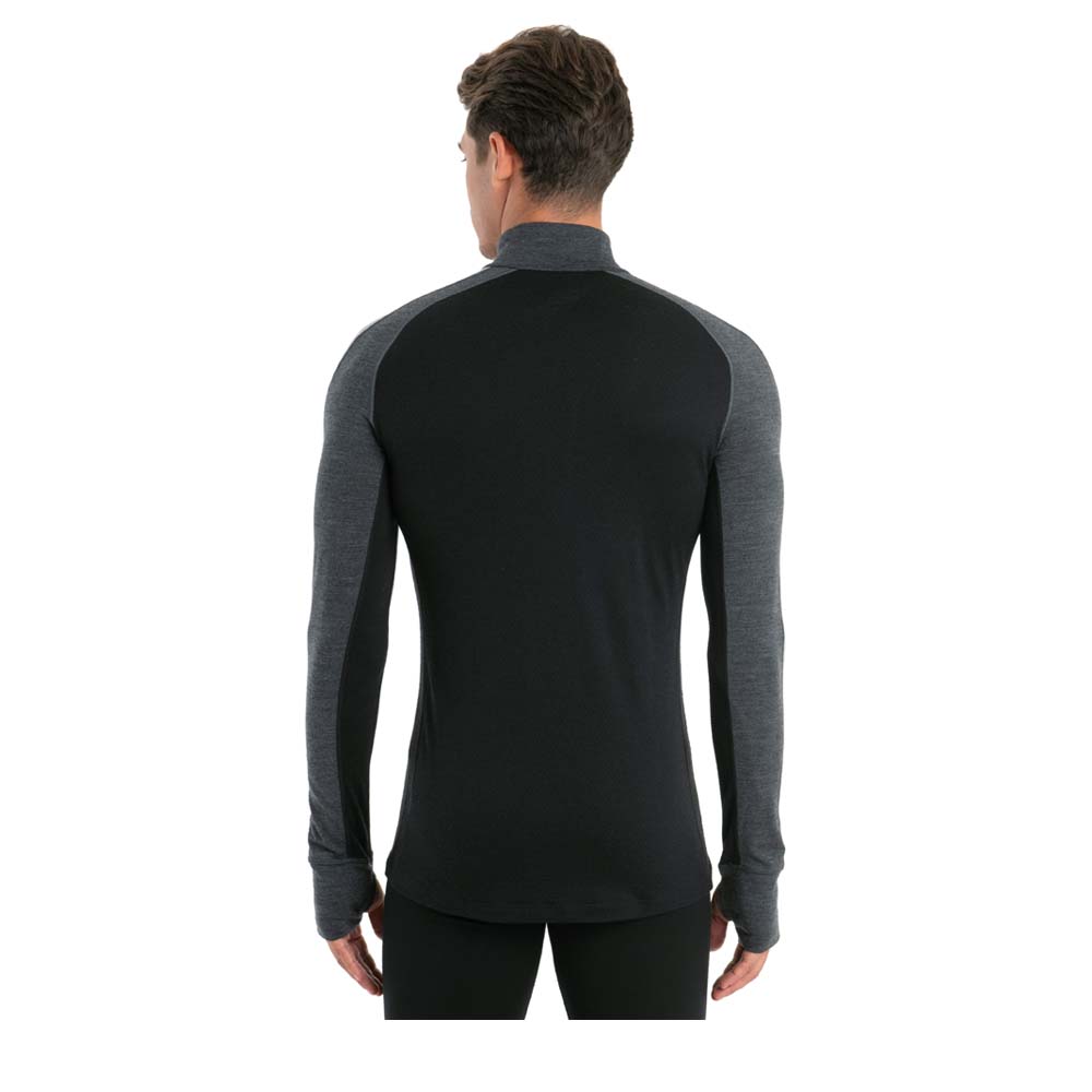 ICEBREAKER – Merino Zone Knit 200 LS Half Zip Men – Langarmshirt