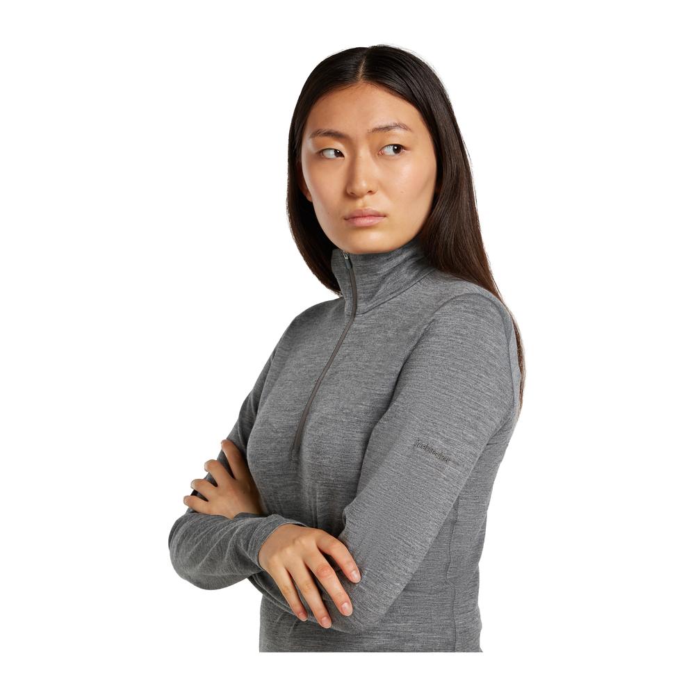 ICEBREAKER Merino 200 Oasis LS Half Zip Women - Merino-Langarmshirt geruchsabweisend, thermoregulierend