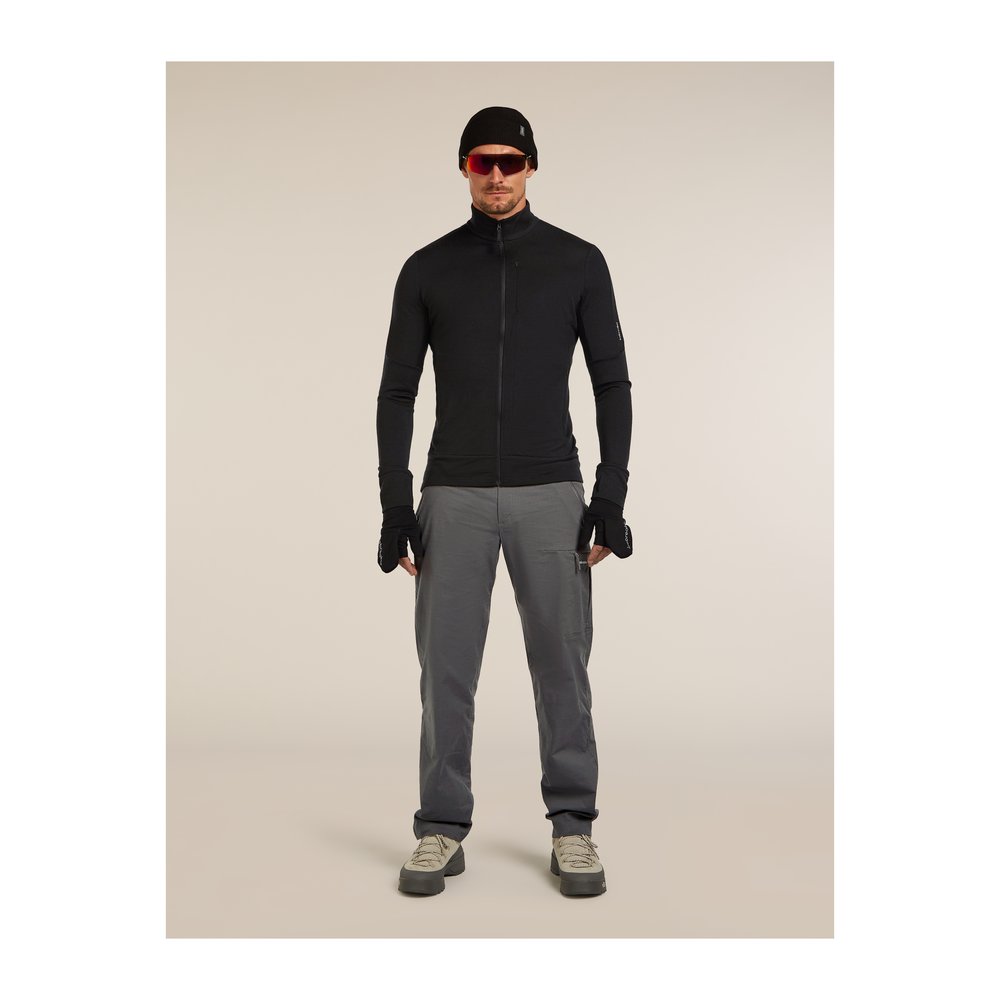 ICEBREAKER Merino 260 Quantum LS Zip Men - Wolljacke thermoregulierend, geruchsabweisend
