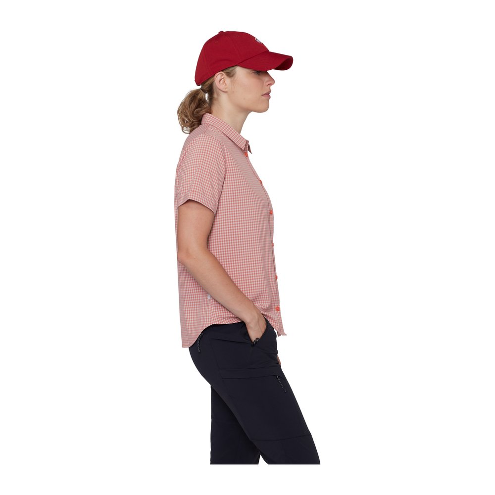 MAMMUT Aada Shirt Women - Kurzarm-Wanderhemd geruchshemmend und schnelltrocknend