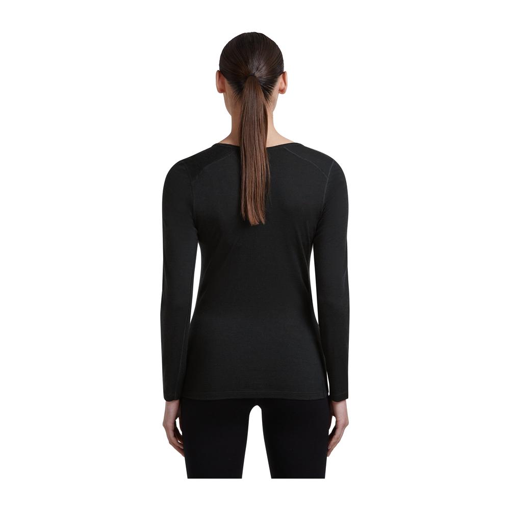 ICEBREAKER Merino 200 Oasis LS V Neck Women - Merino-Langarmshirt atmungsaktiv, geruchsabweisend