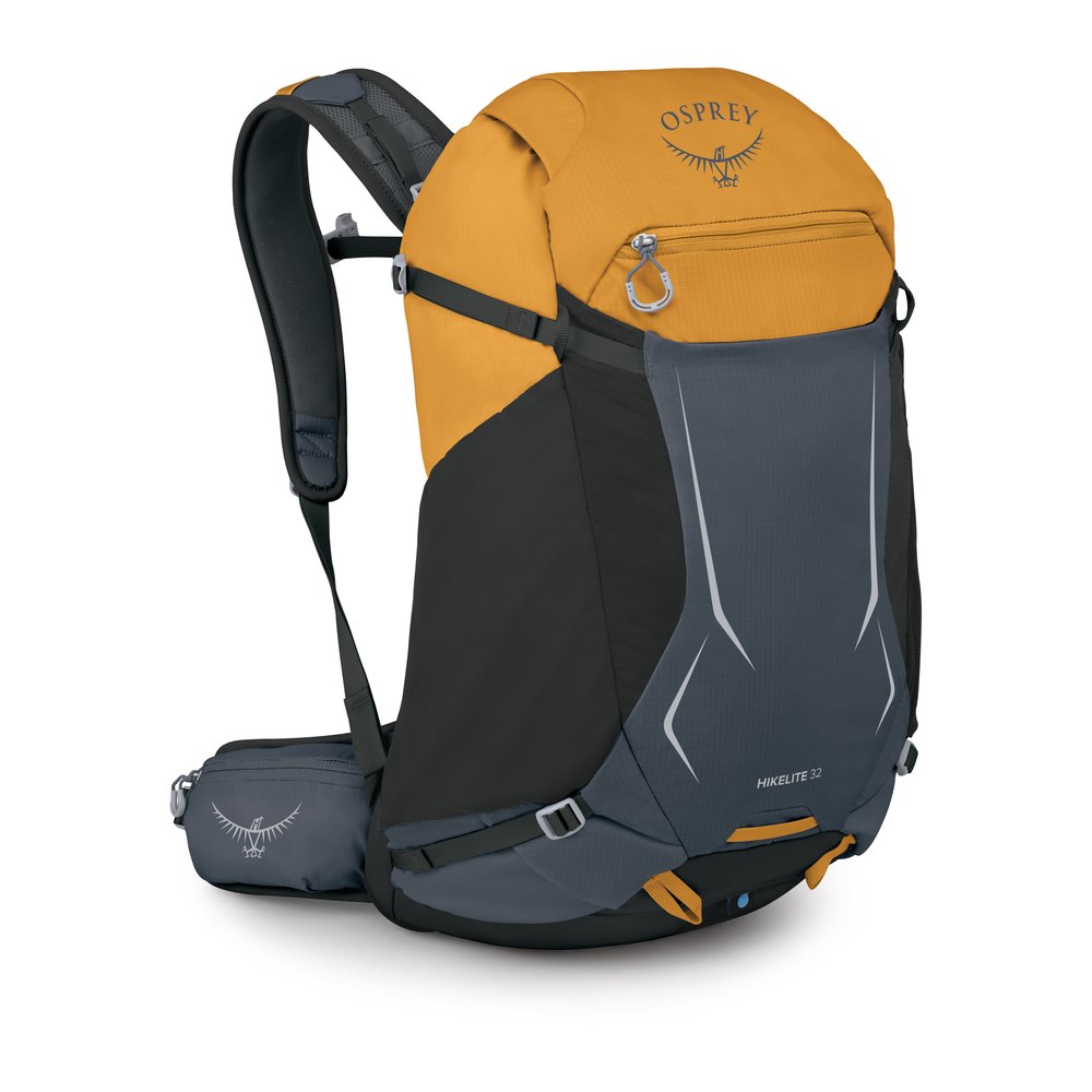 OSPREY Hikelite 32 - Wanderrucksack wasserabweisend, inklusive Regenhülle