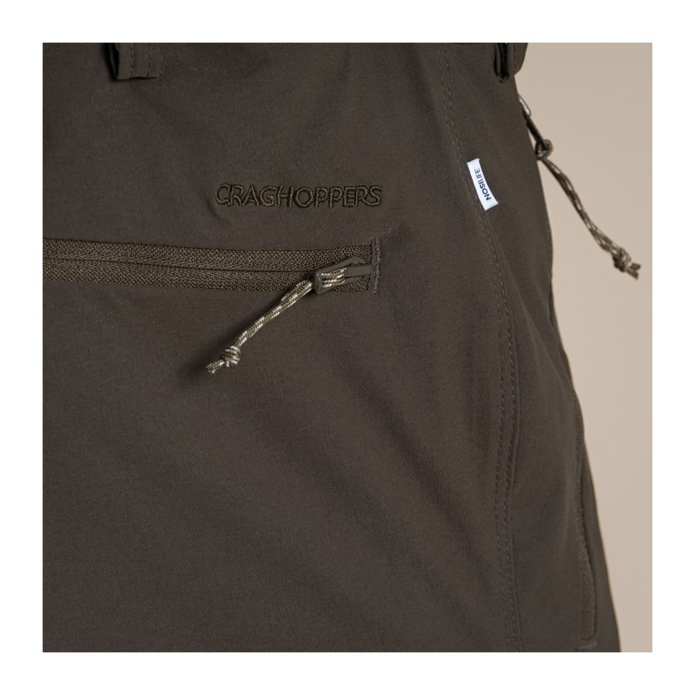 CRAGHOPPERS NosiLife Pro Convertible Trouser III Men - Zip-off-Wanderhose insektenabwehrend & geruchshemmend