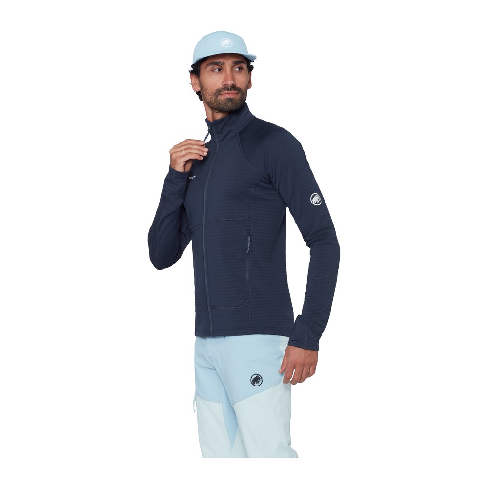 MAMMUT Taiss ML Jacket Men - Fleecejacke dehnbar und schnelltrocknend