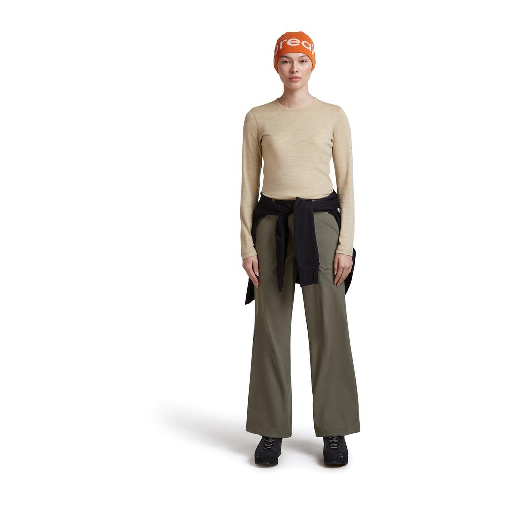 ICEBREAKER Merino 200 Oasis LS Crewe Women - Merino-Langarmshirt geruchsabweisend, thermoregulierend
