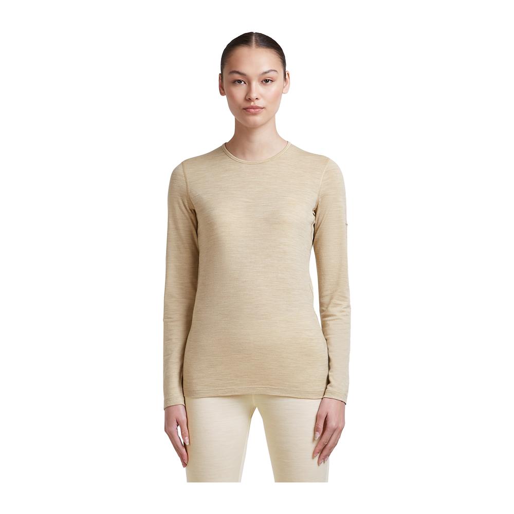 ICEBREAKER Merino 200 Oasis LS Crewe Women - Merino-Langarmshirt geruchsabweisend, thermoregulierend