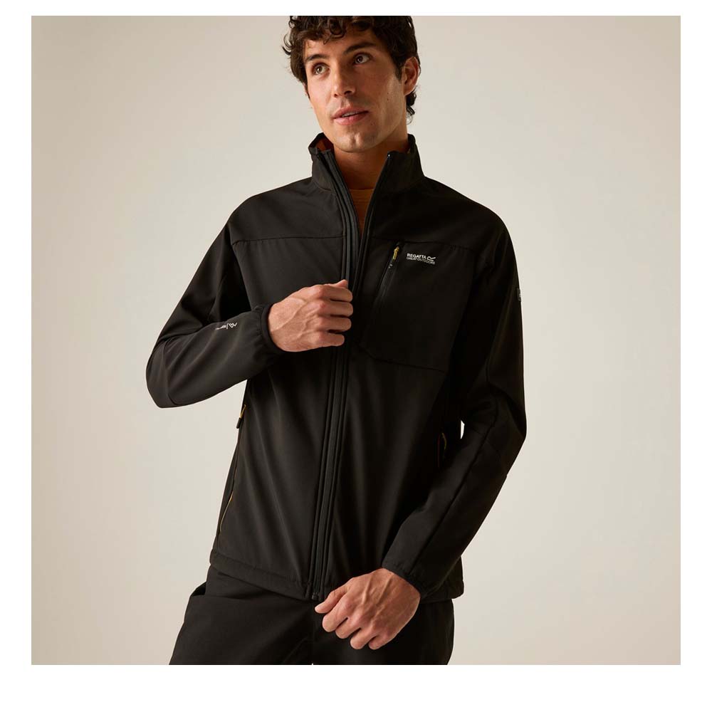 REGATTA Moutdale Jacket Men - Softshelljacke leicht, atmungsaktiv