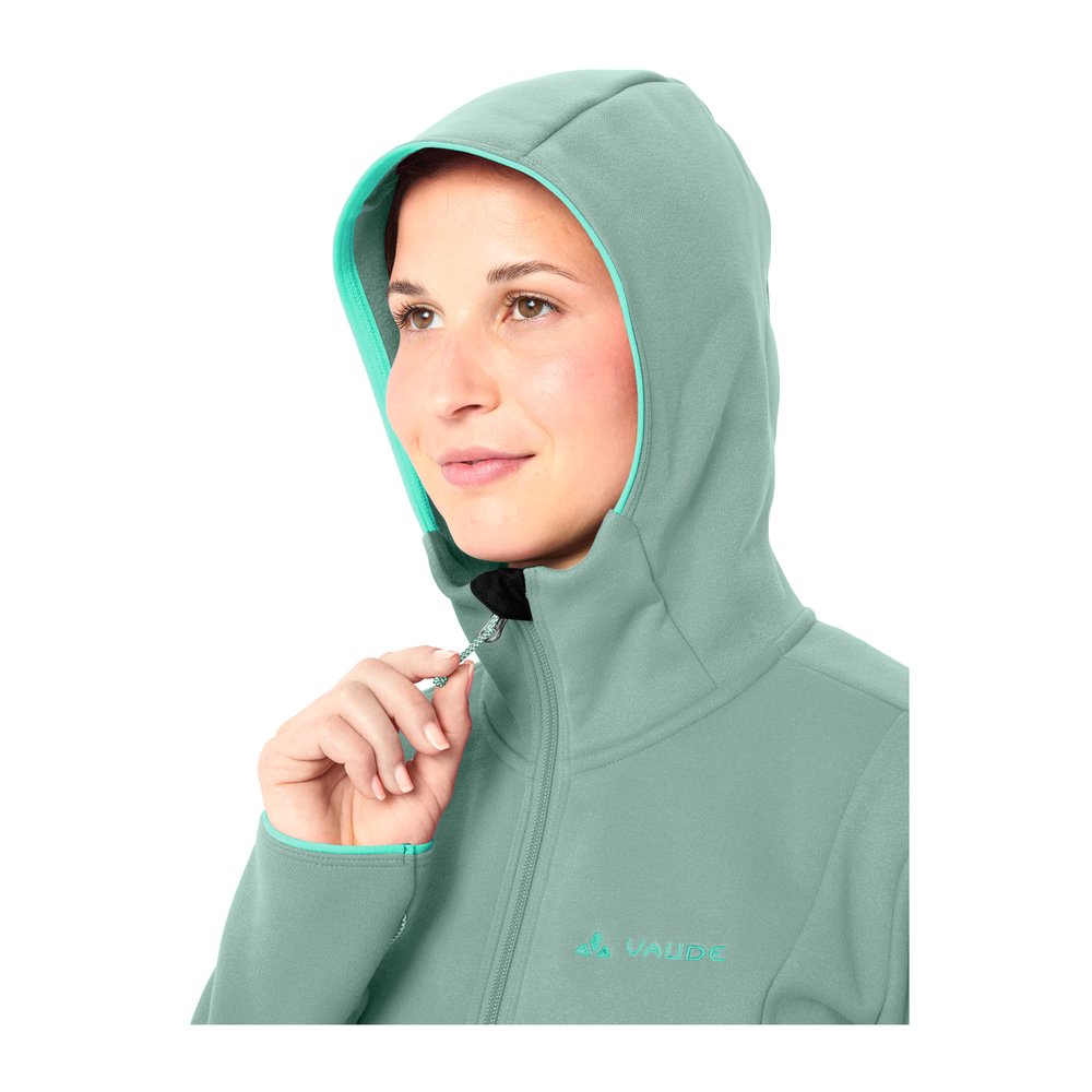 VAUDE Idris Fleece Hoody Women - Fleecejacke atmungsaktiv, schnelltrocknend