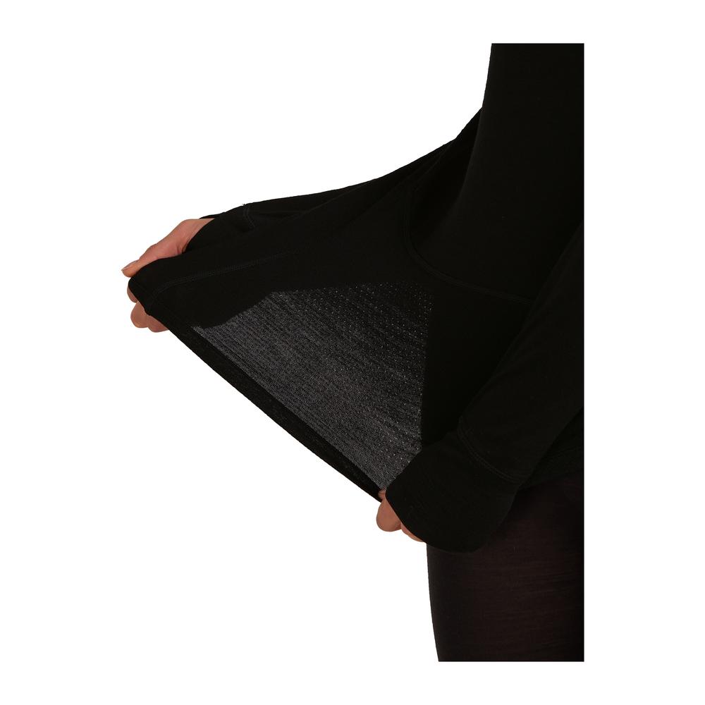 ICEBREAKER Merino 200 ZoneKnit LS Half Zip Women - Langarmshirt atmungsaktiv, thermoregulierend