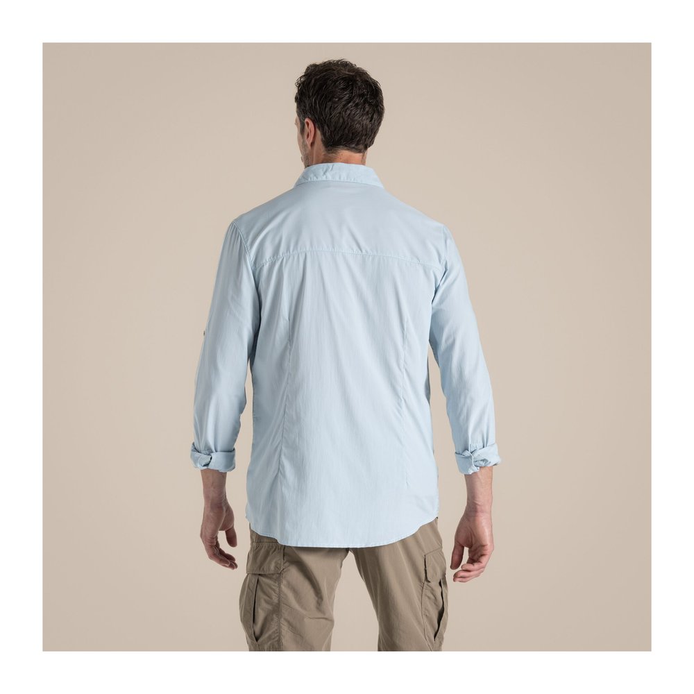 CRAGHOPPERS NosiLife Nuoro Long Sleeved Shirt II Men - Langarmhemd geruchshemmend, insektenabwehrend