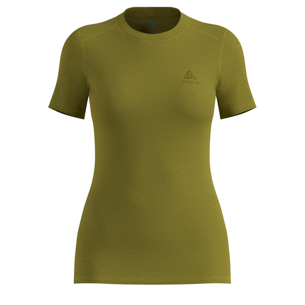 ODLO BL Top Crew Neck SS Merino 160 Women - Merino T-Shirt thermoregulierend, geruchsabweisend