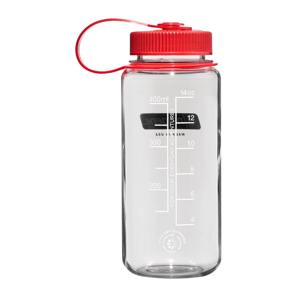 NALGENE Trinkflasche WH Sustain - Weithals-Trinkflasche absolut dicht und robust