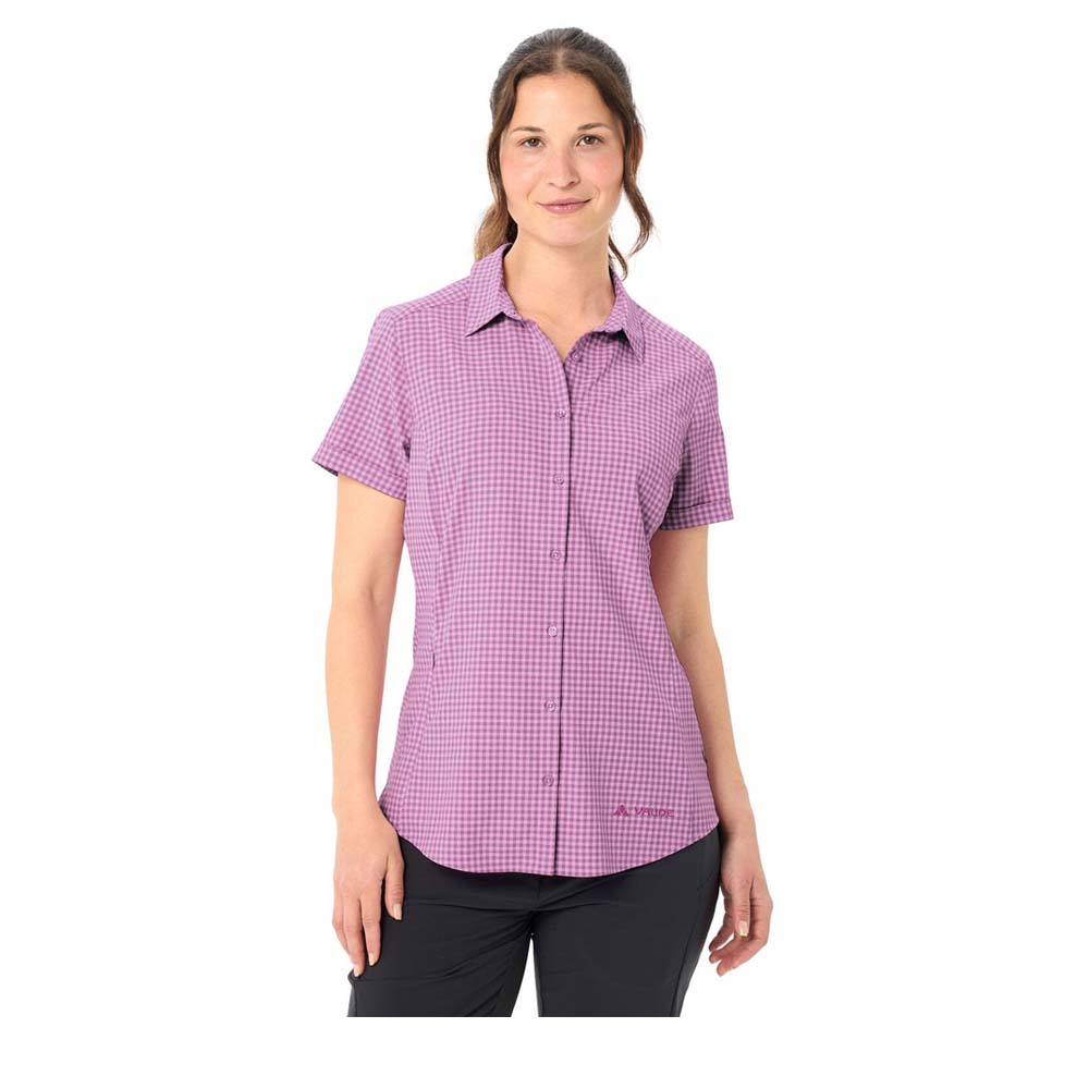 VAUDE Seiland Shirt III Women - Kurzarmbluse schnelltrocknend und pflegeleicht