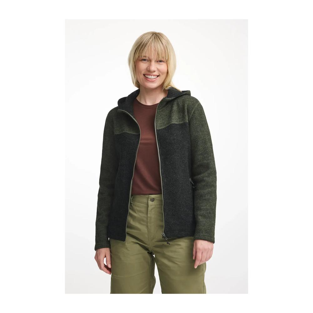 IVANHOE Hilma Hood Women - Woll-Kapuzenjacke aus 100% mulesingfreier Wolle