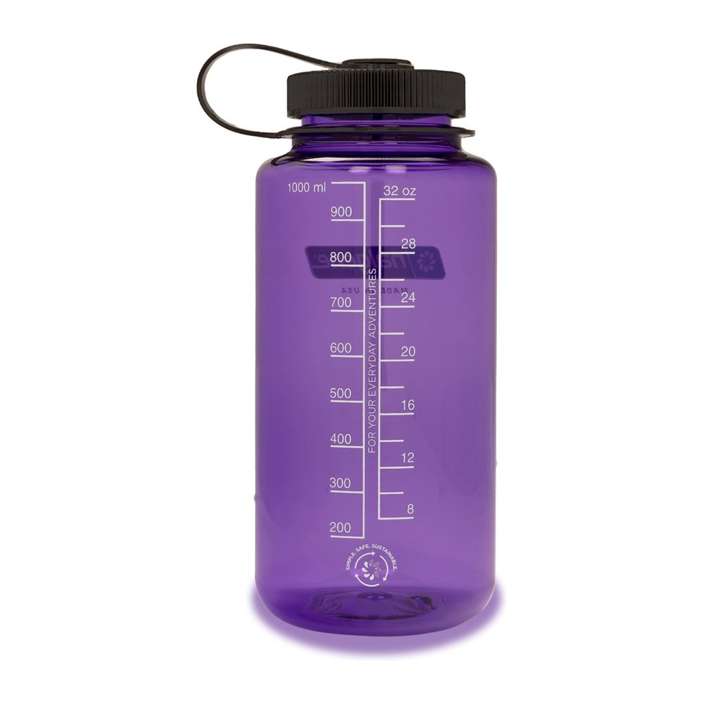 NALGENE Trinkflasche WH Sustain - Weithals-Trinkflasche absolut dicht und robust