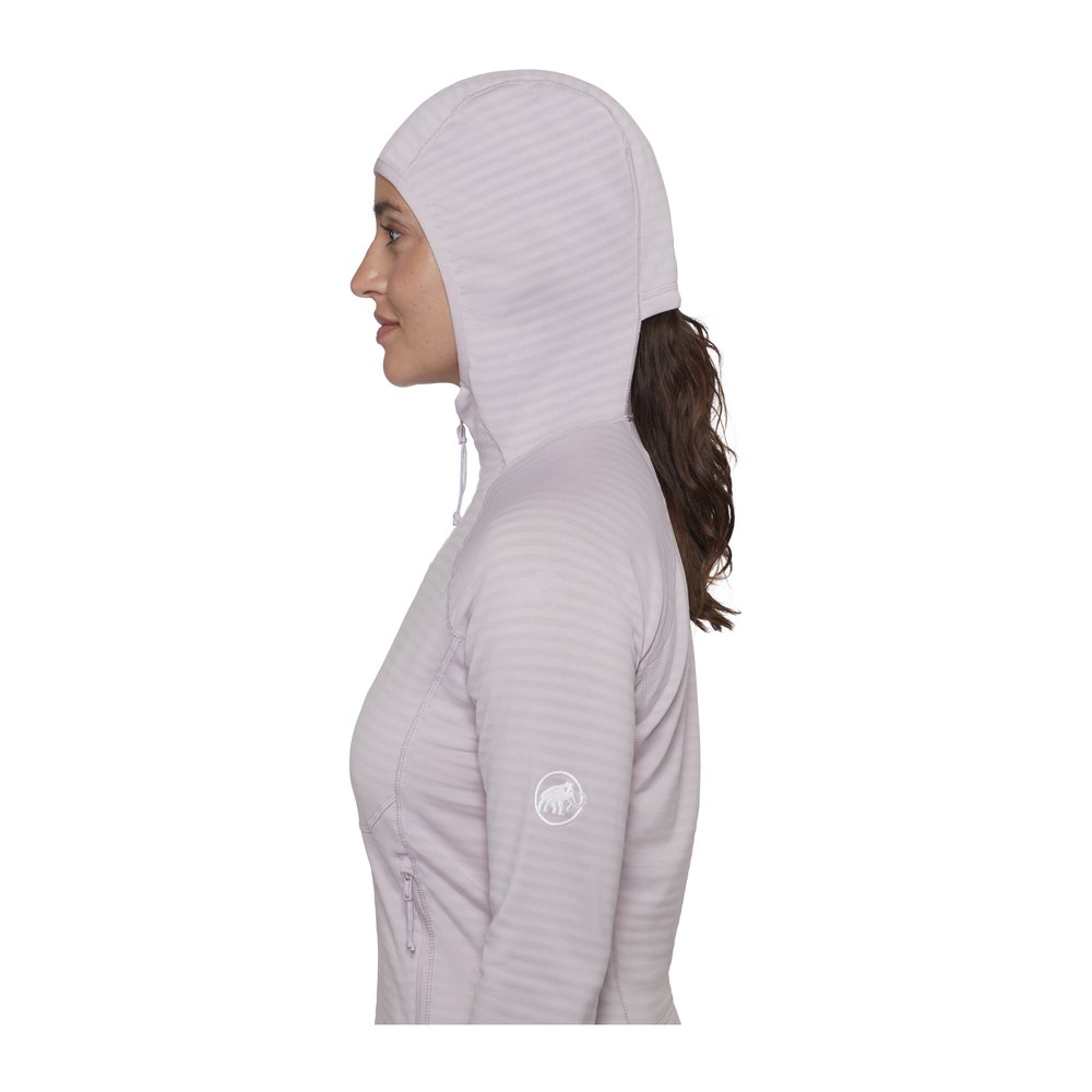 MAMMUT Taiss ML Hooded Jacket Women - Fleecejacke feuchtigkeitsleitend und helmtauglich