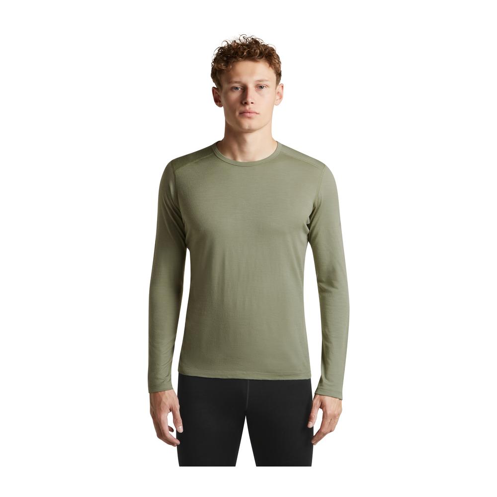 ICEBREAKER Merino 200 Oasis LS Crewe Men - Merino-Langarmshirt geruchsabweisend, thermoregulierend
