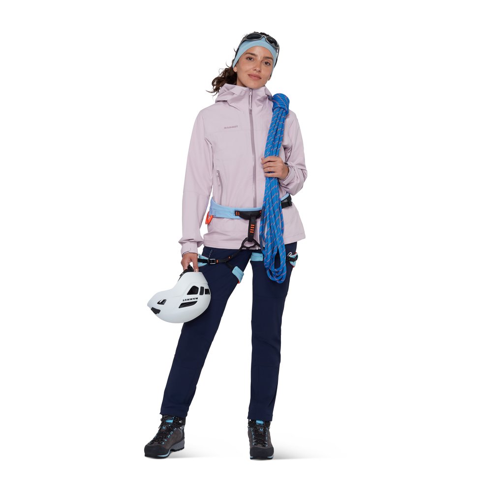 MAMMUT Crag HS Hooded Jacket Women - Hardshelljacke wasserdicht und atmungsaktiv