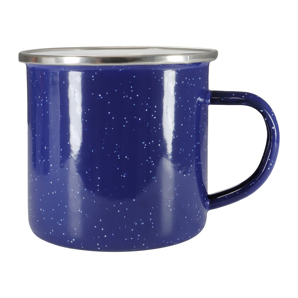 ORIGIN OUTDOORS Emaille Tasse - Emailletasse hitzebeständig und geschmacksneutral