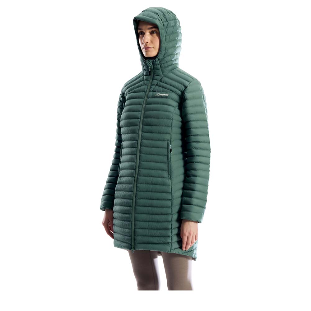 BERGHAUS Nula Micro Jacket Long Women - Steppjacke mit Kunstfaserisolierung
