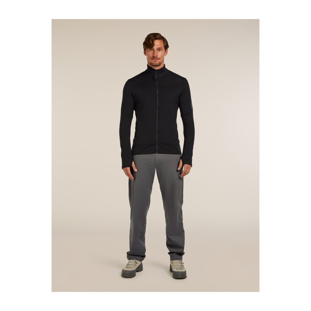 ICEBREAKER Merino 260 Quantum LS Zip Men - Wolljacke thermoregulierend, geruchsabweisend