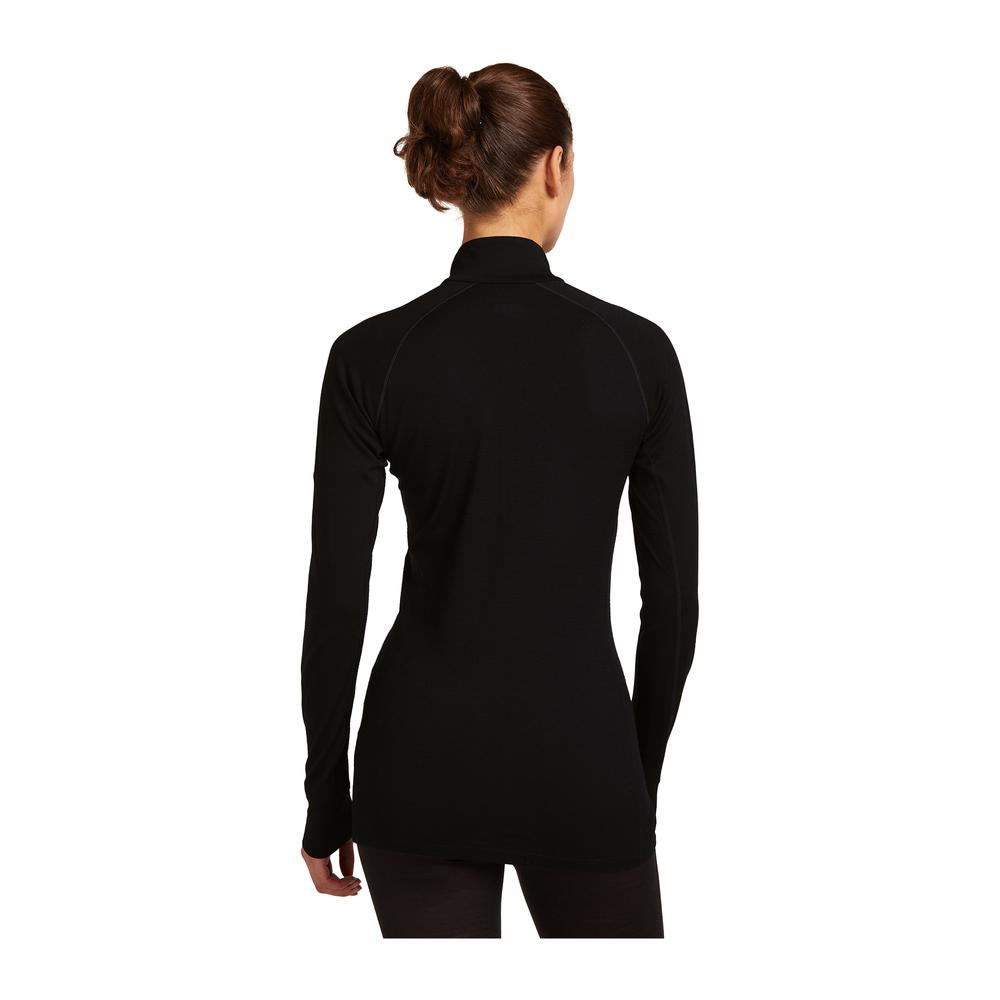 ICEBREAKER Merino 200 ZoneKnit LS Half Zip Women - Langarmshirt atmungsaktiv, thermoregulierend